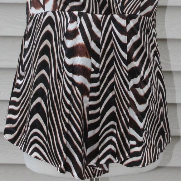 Classiques Entier Women's Sexy Silk Tank Top Animal Print Size M - Picture 8 of 11